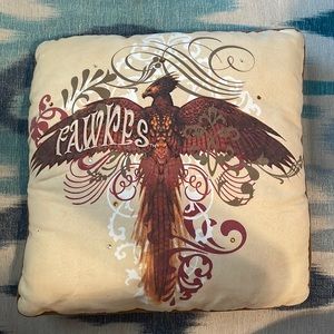Harry Potter Fawkes pillow